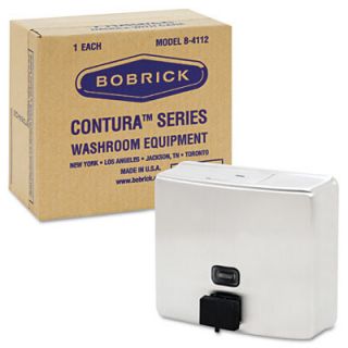 Bobrick ConturaSeries Surface Mounted Soap Dispenser, 40 oz, Stainless