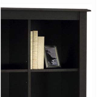 Ameriwood Industries 9 Cube Storage Cubby 3 Shelf Bookcase