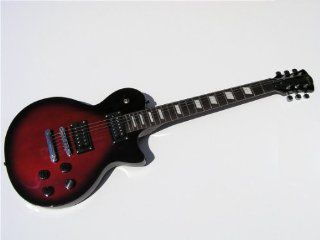 Solid Mahogany Body Red LP Style Electric Guitar Musical Instruments