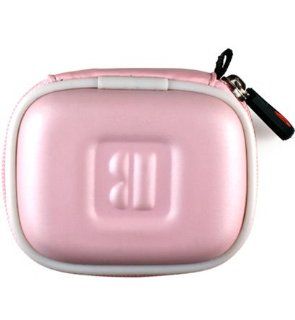 Pink BlueTooth Headset Carrying Case Pouch Holster Holder for Aliph Jawbone I Cell Phones & Accessories