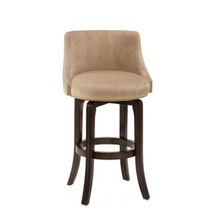 Hillsdale Furniture Napa Valley Swivel Counter Stool in Textured Khaki