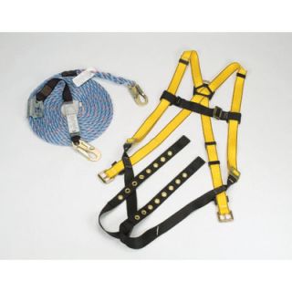 msa workman roofers fall protection kit contains vest