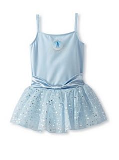 Girl's Disney Princess Cami Leotard Dress BLUE M Clothing
