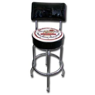 Almost There Busted Knuckle Garage Kids Swivel Old Bus Stool