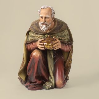 Josephs Studio Painted Kneeling Wiseman Figurine