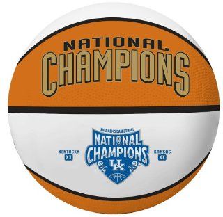 NCAA Kentucky Wildcats 2012 National Champions Mini Basketball by Rawlings  Sports Fan Basketballs  Sports & Outdoors