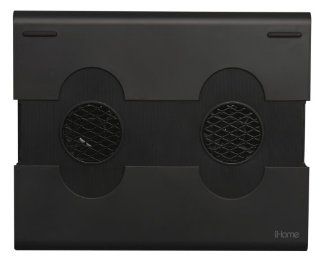 iHome  Notebook Cooling Pad with 3 USB 2.0 Ports   Black (IH A705CB) Electronics