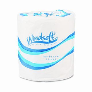 Windsoft Nonperforated Paper Towel Roll, 8 x 350, Natural, 12/carton