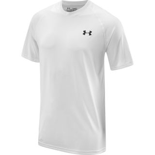 UNDER ARMOUR Mens Tech Short Sleeve T Shirt   Size Medium, White/black