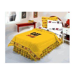 Nascar #22 Scott Wimmer CAT Racing Bed in a Bag (Full Size)   Full Size Cat Comforter