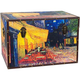 Oriental Furniture Van Goghs Cafe Terrace Trunk