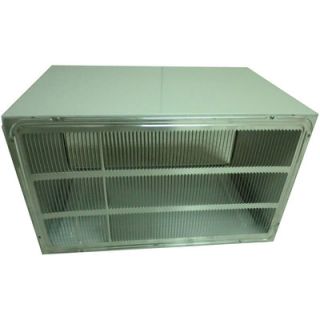 LG 26 Wall Sleeve and Stamped Aluminum Rear Grille for Through the