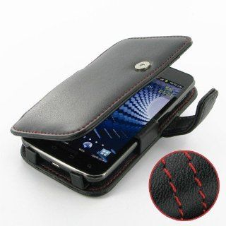 PDair B41 Black / Red Stitchings Leather Case for Samsung Galaxy S II LTE SGH i727R Electronics