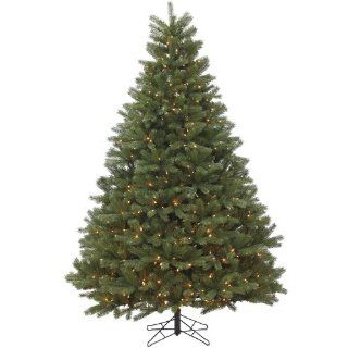 7.5' x 60" Hunter Spruce Tree, PerfectLit LED, Warm Clear   Christmas Trees