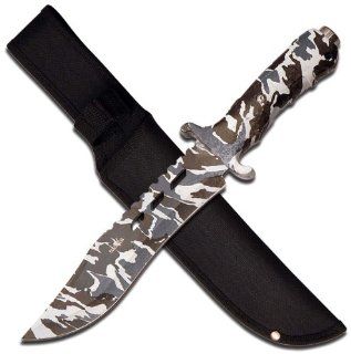 Survivor HK 728DW Outdoor Fixed Blade Knife 12 Inch Overall  Hunting Knives  Sports & Outdoors