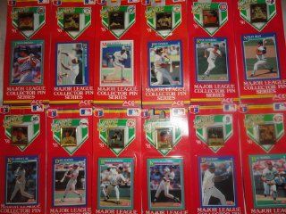 Set of 12 M.v.p. Major League Collector Pin Series 