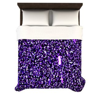 KESS InHouse Purple Dots Duvet Cover Collection