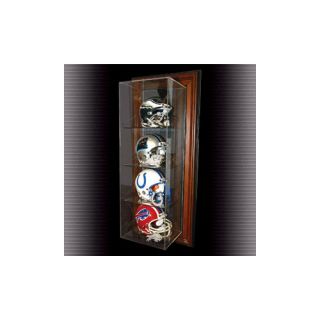 Four Vertical Mini Helmet Case Up Display