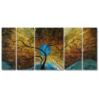All My Walls Blue Moon by Megan Duncanson, Abstract Wall Art   23.5 x