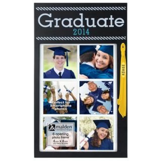 Graduate Collage 6 Opening Picture Frame