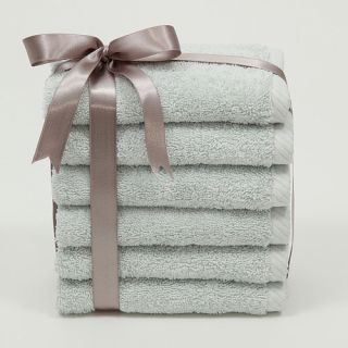 Soft Twist 100% Turkish Cotton Wash Cloth (Set of 6)