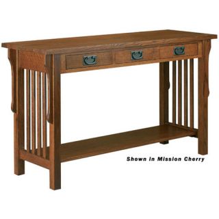 Craftsman Home Office Console Table