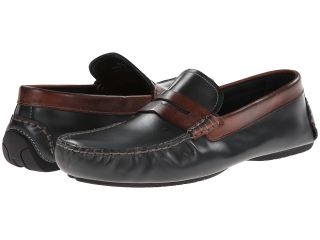Johnston & Murphy Cowan Penny Mens Slip on Shoes (Black)