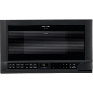 1100W Over the Counter Microwave Oven in Black