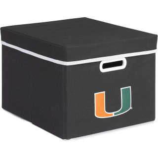 MyOwnersBox COLLEGE STACKITS Fabric Storage Cube University of Miami (12007 