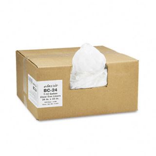 Webster Industries Classic Clear Clear Low Density Can Liners, 7 10