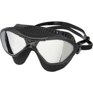 SPEEDO Caliber Mirrored Swim Mask, Black
