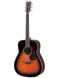 Yamaha FG730S Acoustic Guitar, Tobacco Brown Sunburst Musical Instruments