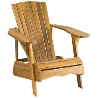 Safavieh Outdoor Living Vista Brown Acacia Wood Adirondack Chair