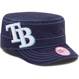 NEW ERA Womens Tampa Bay Rays Chic Cadet Fitted Cap   Size Adjustable, Royal