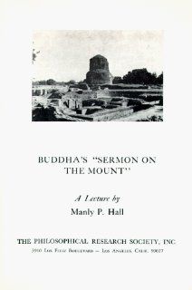 Buddha's "Sermon on the Mount (9780893143077) Manly P. Hall Books