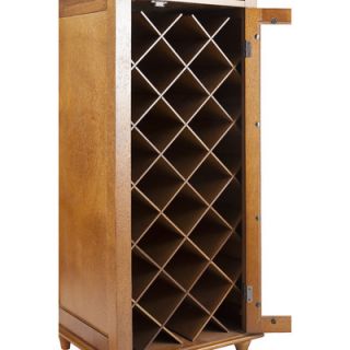 Elegant Home Fashions Napoli II Wine Cabinet