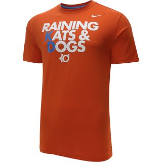 NIKE Mens Raining KD Short Sleeve Basketball T Shirt   Size Small, Team