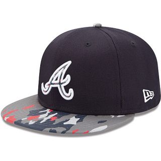 NEW ERA Mens Atlanta Braves Camo Break 9FIFTY Adjustable Cap   Size
