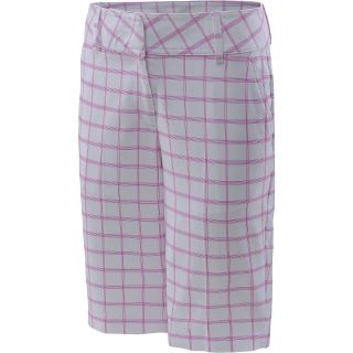 TOMMY ARMOUR Womens Plaid Golf Shorts   Size 8, Bright White