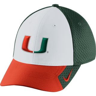 NIKE Mens Miami Hurricanes Dri FIT Legacy 91 Conference Cap   Size Adjustable,