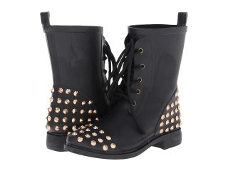 Chooka Studded Stomper Womens Lace up Boots (Black)