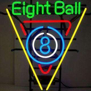 Neonetics Business Signs 8 Ball Billiards Neon Sign