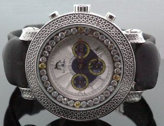 Aqua Master Men's Rectangular Bubble Loop 22 Diamond Poker Watch Watches