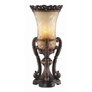 Stein World Ornate Hand Painted Uplight Table Lamp (Set of 2)