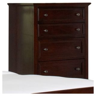 Banks 5 Drawer Chest in Dark Cherry