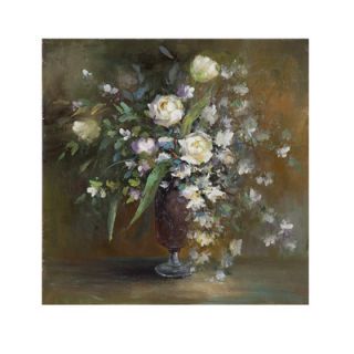 Bassett Mirror Roses in a Vase Canvas