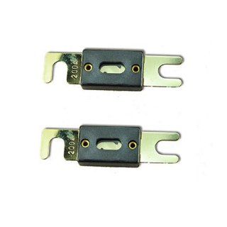 New 200 Amp ANL Fuses Gold Plated 2 Pack  