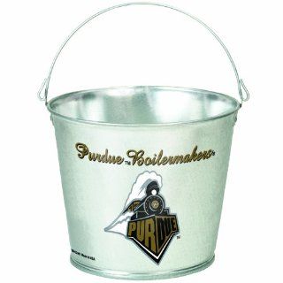 NCAA Purdue Boilermakers 5 Quart Galvanized Pail  Sports Fan Kitchen Products  Sports & Outdoors