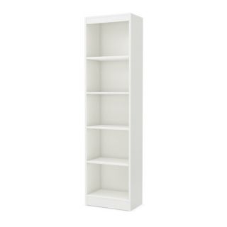 Axess 5 Shelf Narrow Bookcase