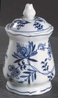 Blue Danube (Japan) Blue Danube Candy Jar with Lid, Fine China Dinnerware   Blue